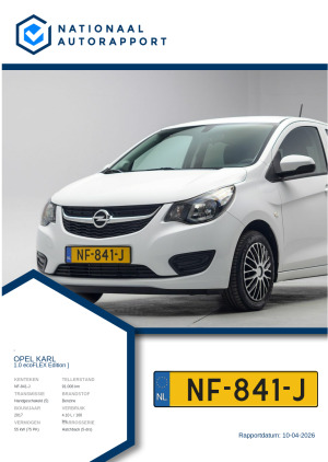 Afbeelding van het Nationaal Autorapport