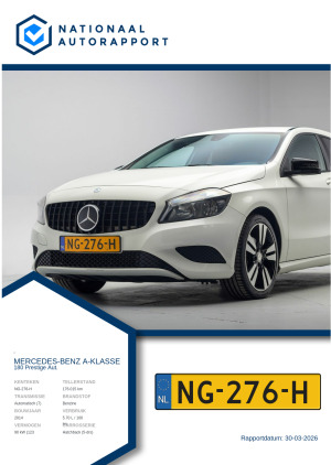 Afbeelding van het Nationaal Autorapport