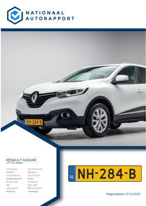 Afbeelding van het Nationaal Autorapport