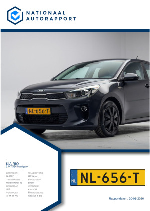 Afbeelding van het Nationaal Autorapport