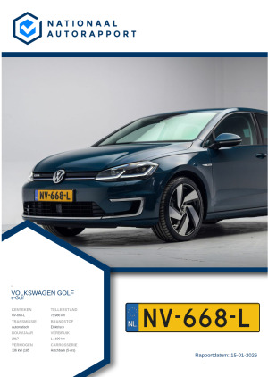 Afbeelding van het Nationaal Autorapport