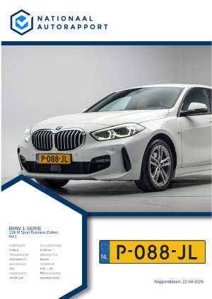 Afbeelding van het Nationaal Autorapport