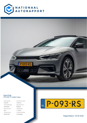 Afbeelding van het Nationaal Autorapport