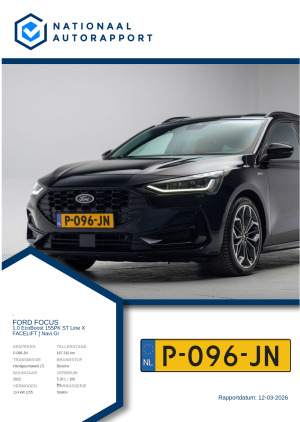 Afbeelding van het Nationaal Autorapport