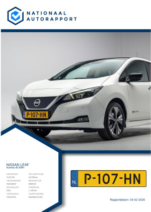 Afbeelding van het Nationaal Autorapport