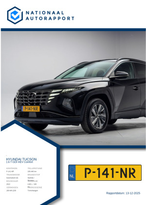 Afbeelding van het Nationaal Autorapport