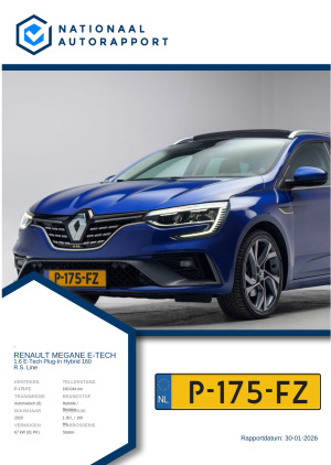 Afbeelding van het Nationaal Autorapport