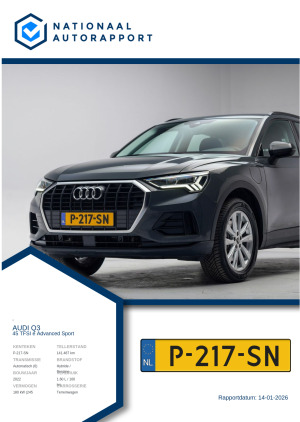 Afbeelding van het Nationaal Autorapport