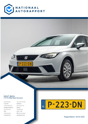 Afbeelding van het Nationaal Autorapport