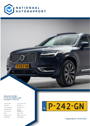 Afbeelding van het Nationaal Autorapport