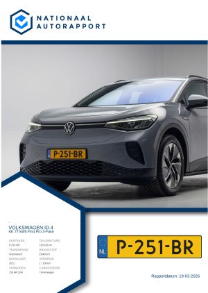 Afbeelding van het Nationaal Autorapport