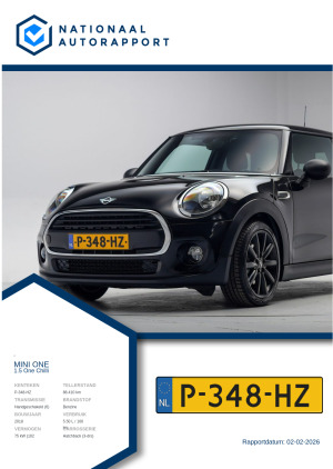 Afbeelding van het Nationaal Autorapport