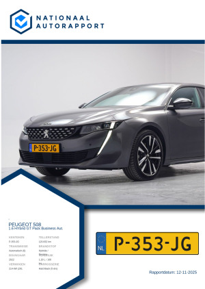 Afbeelding van het Nationaal Autorapport