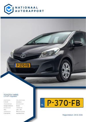 Afbeelding van het Nationaal Autorapport