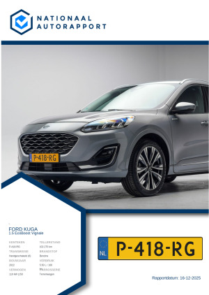 Afbeelding van het Nationaal Autorapport