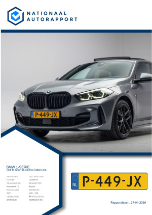 Afbeelding van het Nationaal Autorapport