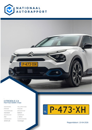 Afbeelding van het Nationaal Autorapport