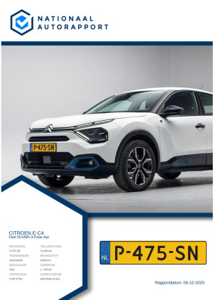 Afbeelding van het Nationaal Autorapport