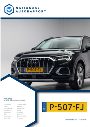 Afbeelding van het Nationaal Autorapport