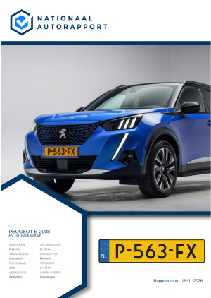 Afbeelding van het Nationaal Autorapport