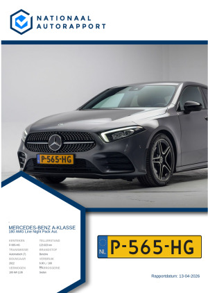 Afbeelding van het Nationaal Autorapport