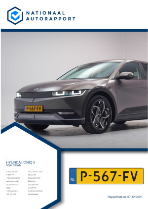 Afbeelding van het Nationaal Autorapport