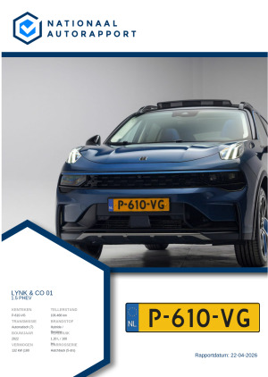 Afbeelding van het Nationaal Autorapport