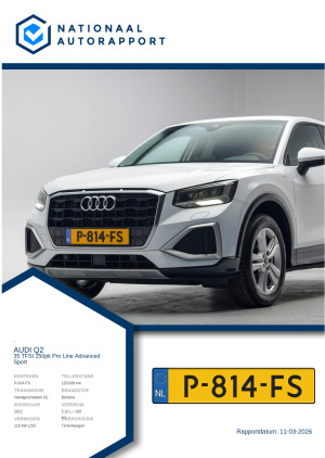 Afbeelding van het Nationaal Autorapport