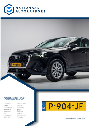 Afbeelding van het Nationaal Autorapport