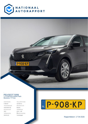 Afbeelding van het Nationaal Autorapport