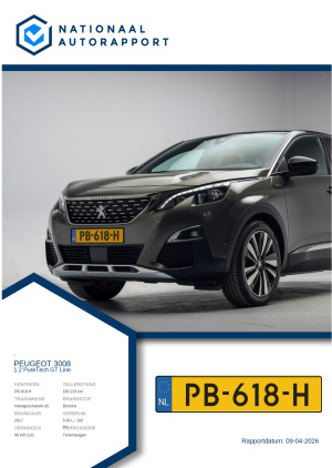 Afbeelding van het Nationaal Autorapport