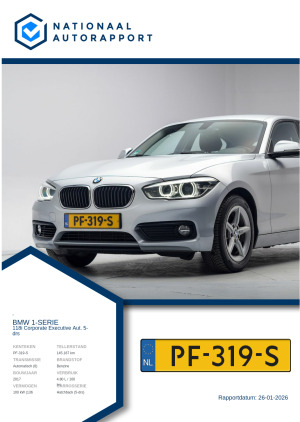 Afbeelding van het Nationaal Autorapport