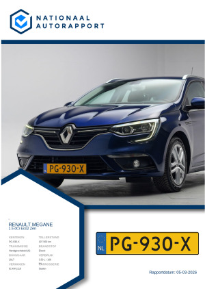 Afbeelding van het Nationaal Autorapport