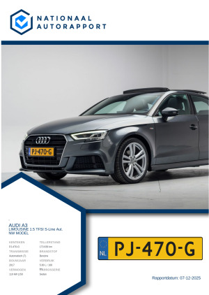 Afbeelding van het Nationaal Autorapport