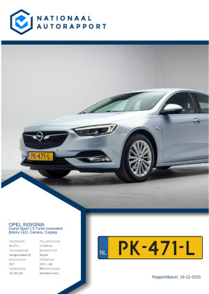 Afbeelding van het Nationaal Autorapport