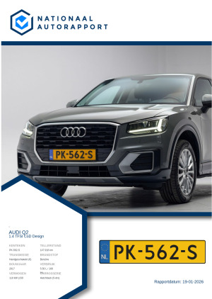 Afbeelding van het Nationaal Autorapport