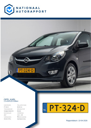 Afbeelding van het Nationaal Autorapport