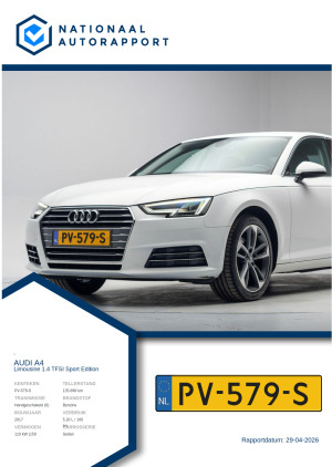 Afbeelding van het Nationaal Autorapport