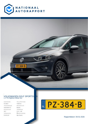 Afbeelding van het Nationaal Autorapport