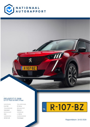 Afbeelding van het Nationaal Autorapport