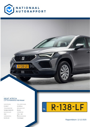 Afbeelding van het Nationaal Autorapport