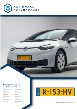 Afbeelding van het Nationaal Autorapport