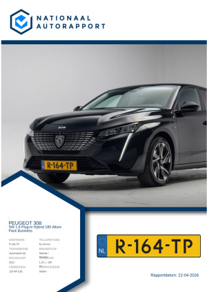 Afbeelding van het Nationaal Autorapport