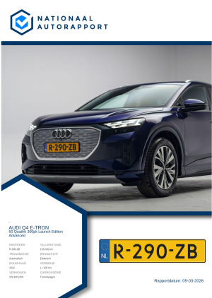 Afbeelding van het Nationaal Autorapport