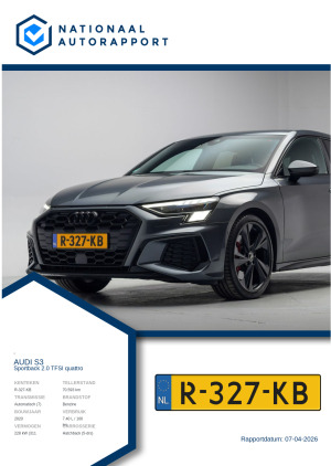 Afbeelding van het Nationaal Autorapport