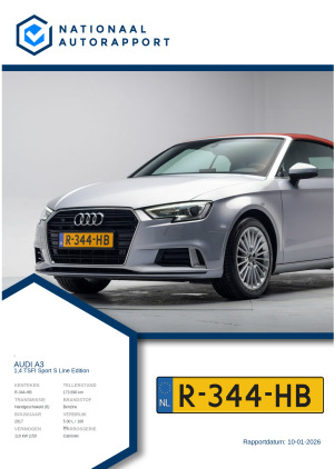 Afbeelding van het Nationaal Autorapport