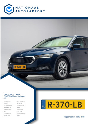 Afbeelding van het Nationaal Autorapport