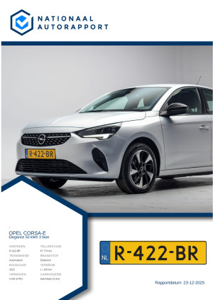 Afbeelding van het Nationaal Autorapport