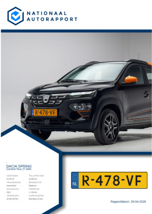 Afbeelding van het Nationaal Autorapport