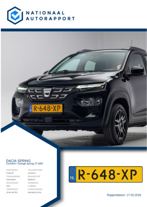 Afbeelding van het Nationaal Autorapport